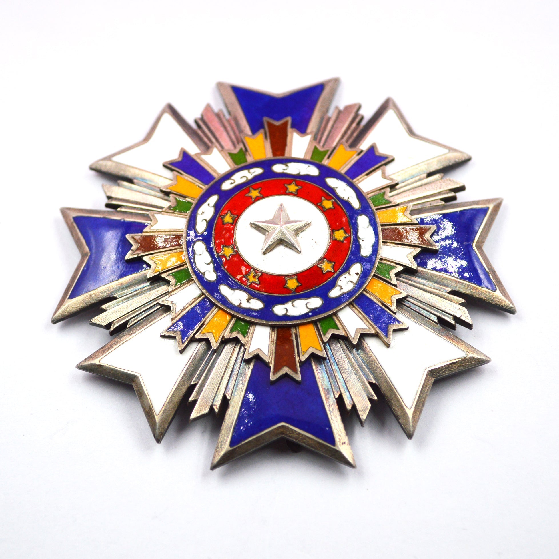 Chinese-REPUBLIC Order of United Glory Breast star First Class detail view 6