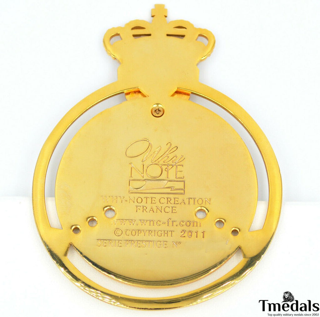 Automobile Club de Monaco (ACM) Gold Grille Badge – Original 2011 Issue detail view 4