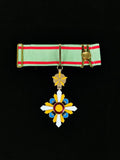 Manchurian Empire – Order of the Auspicious Cloud, 3rd Class Badge () reproduction