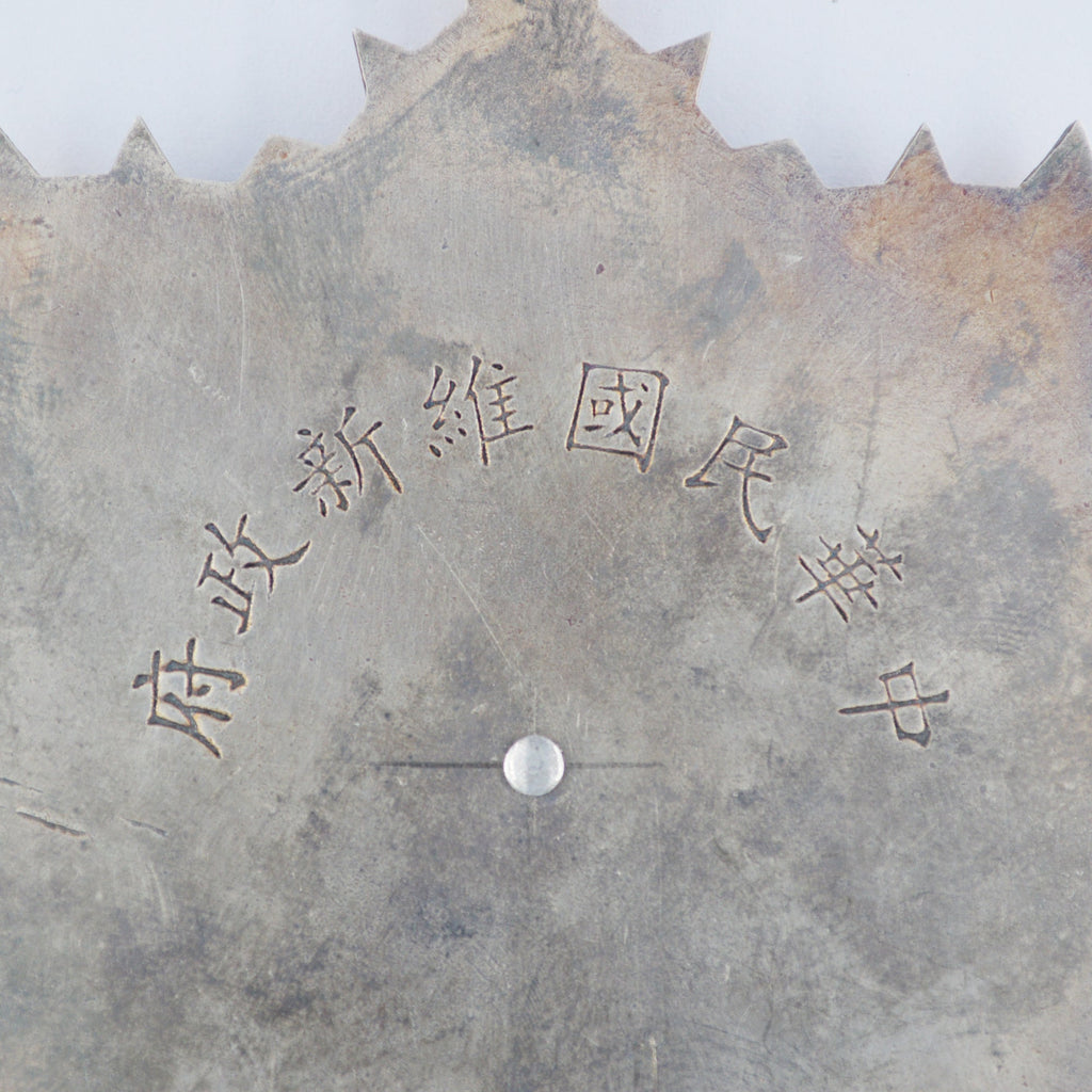 Chinese medal Commemorative of Reformed Government of the Republic of China detail view 7