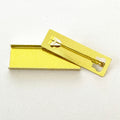 10× Brass Medal Mount Bars for Full-Size Medals – Fits 35 – 38 mm Ribbons – 10 Pieces