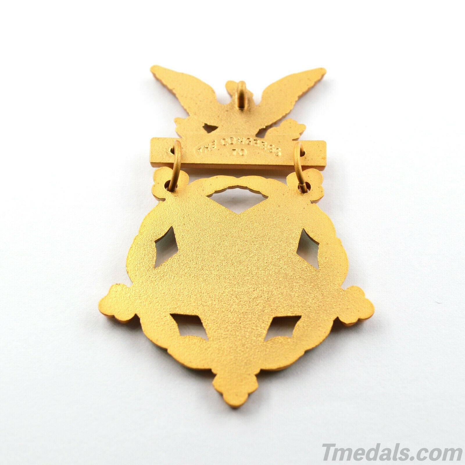 U.S. Medal of Honor Army Medal Only MOH Order Badge WWII detail view 7