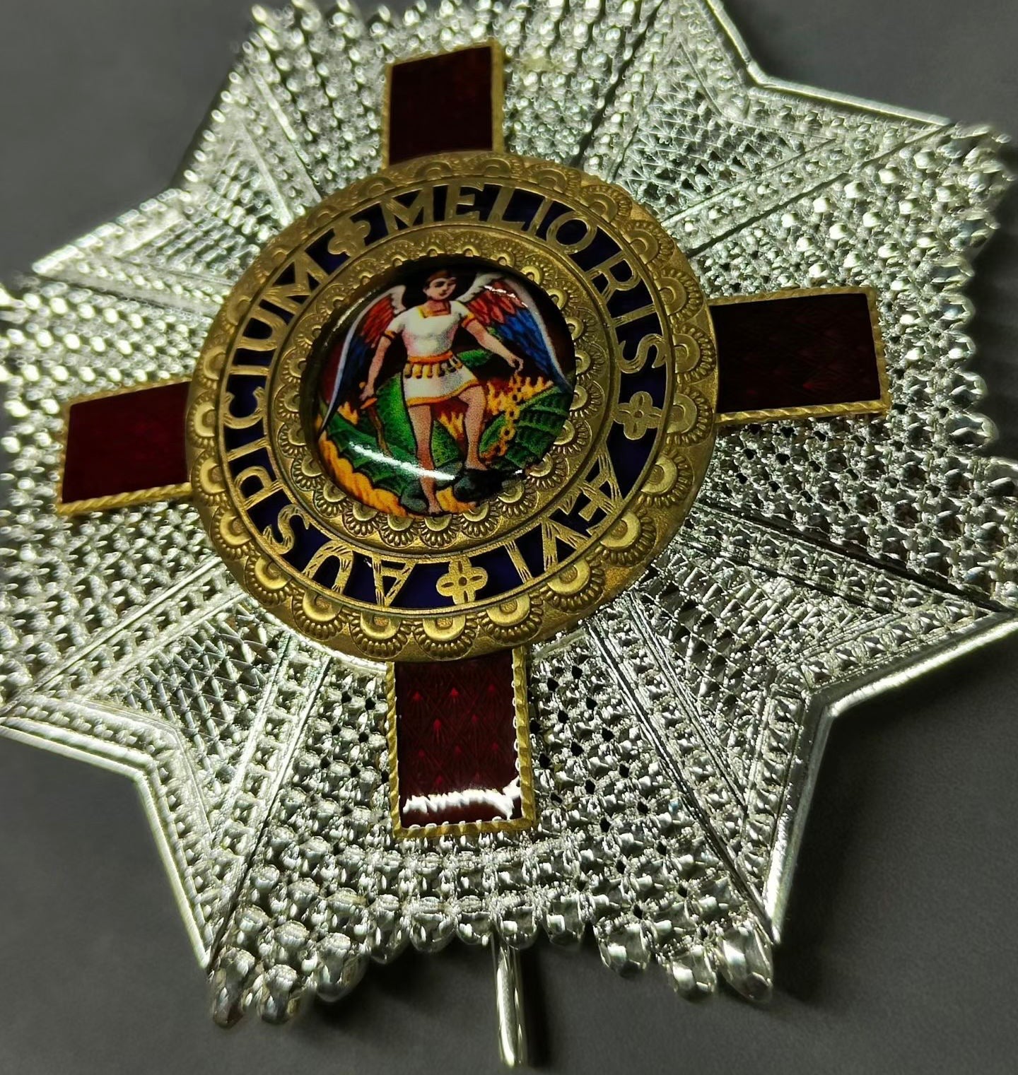 British Order of St. Michael and St. George Star Badge – Premium detail view 15