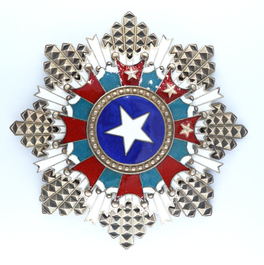 Chinese-REPUBLIC Order of Brilliant Star Breast star First Class detail view 5