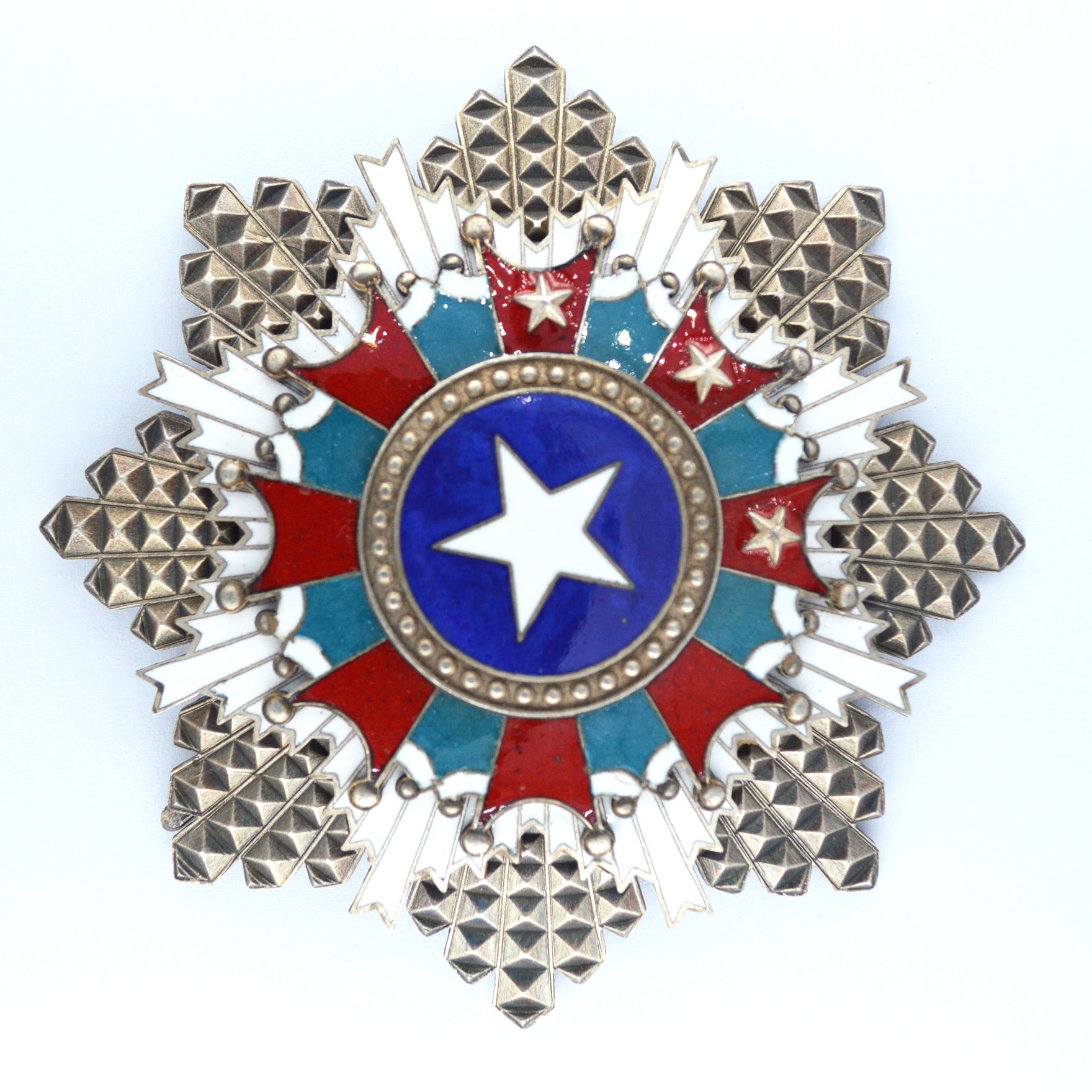 Chinese-REPUBLIC Order of Brilliant Star Breast star First Class detail view 5