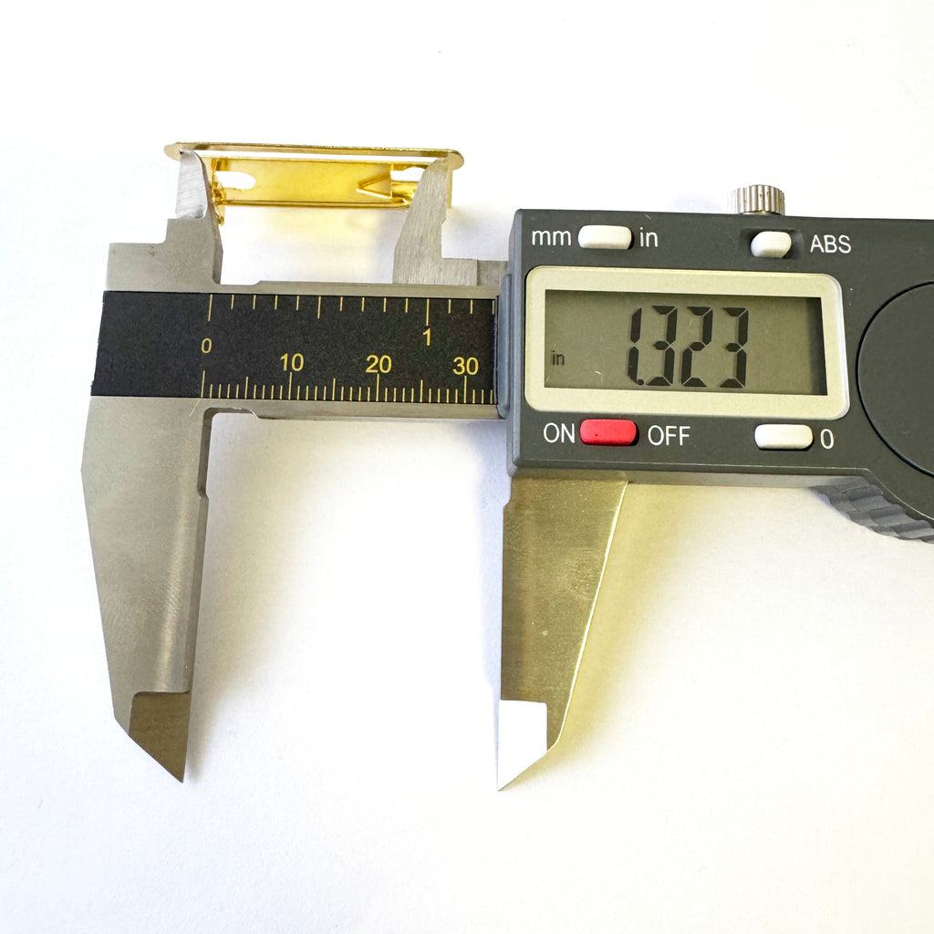 10× Medal Ribbon Mounting Bars Brooch Pin Fixing 1 Space, for 35-38 mm Ribbon Gold detail view 6