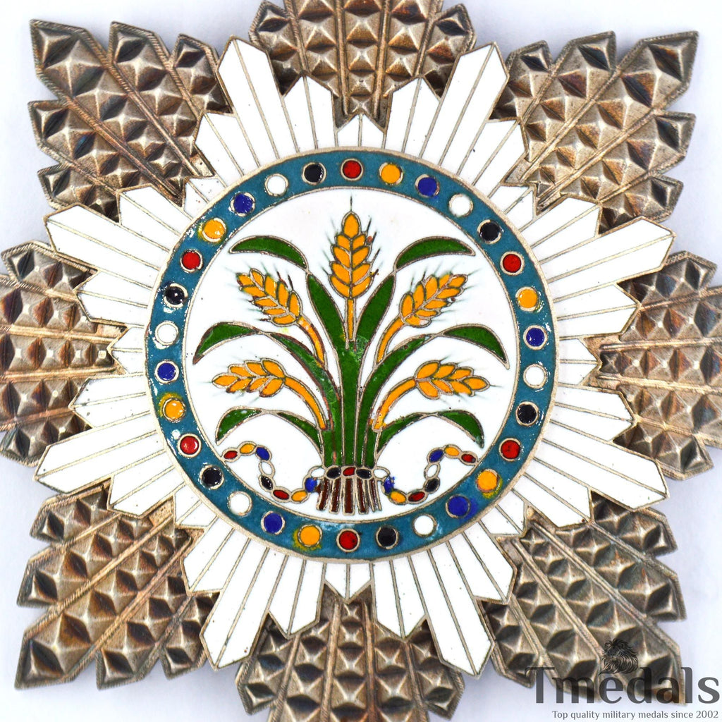 Republic of China the Order of the Golden Grain First Class Medal detail view 5