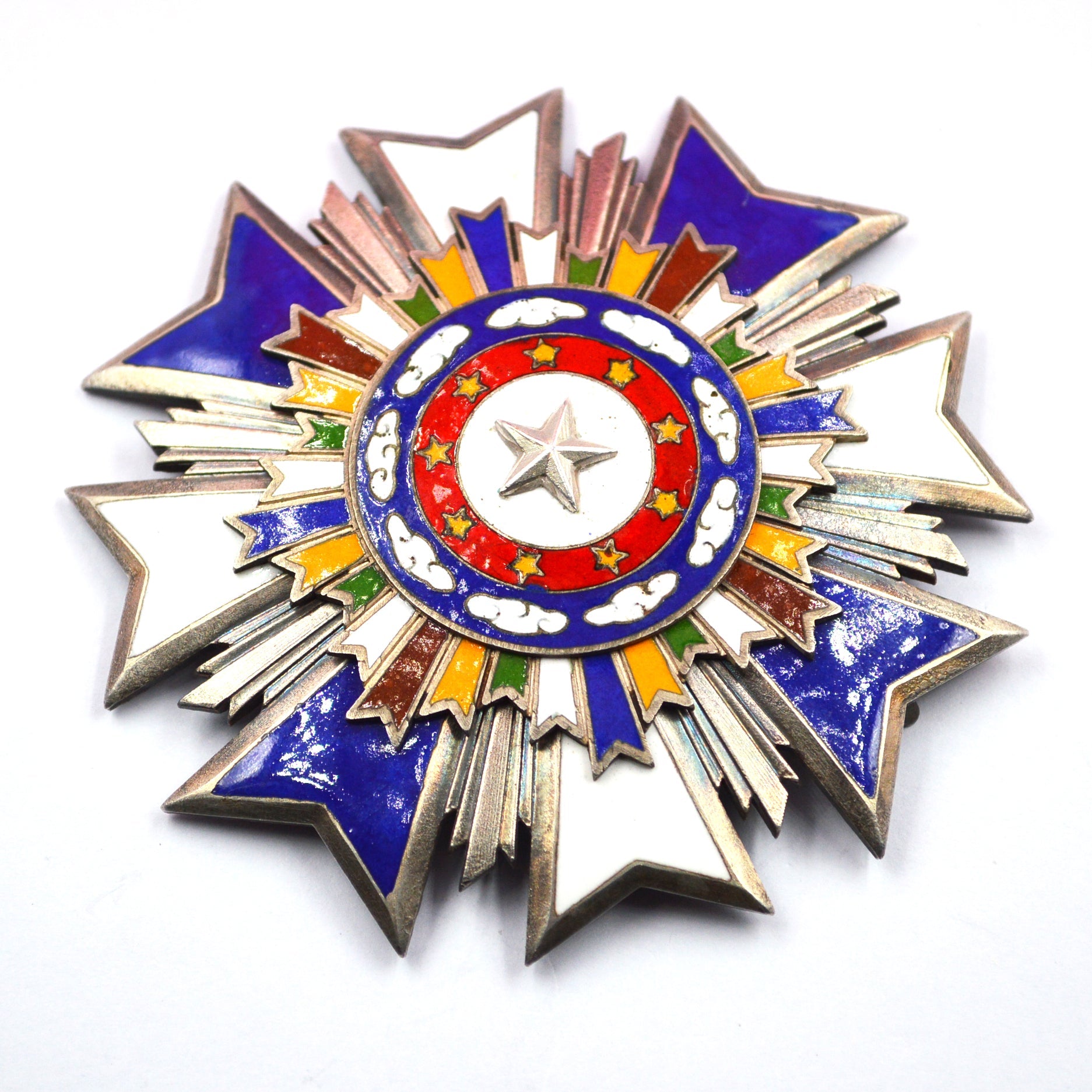 Chinese-REPUBLIC Order of United Glory Breast star First Class detail view 4
