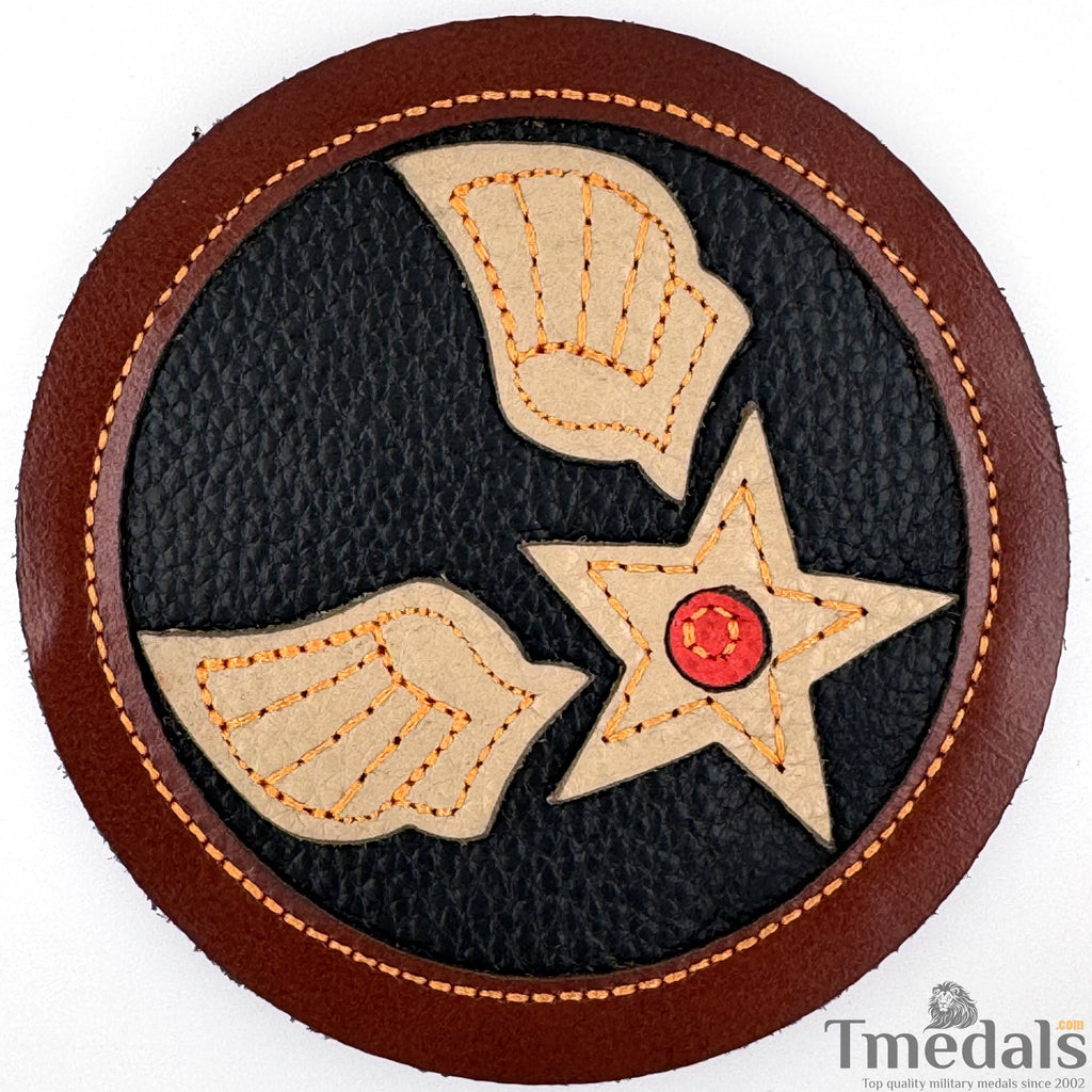 U.S. Army Air Force WWII Bullion USAF Air Corps Squadron Shoulder Uniform Patch detail view 8
