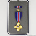 U.S. Coast Guard Cross – Full-Size with Ribbon Bar, Lapel Pin & Case replica