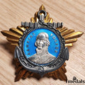 Order of Alexander Nevsky Medal – USSR WWII in 925 Silver + Real Enamel replica