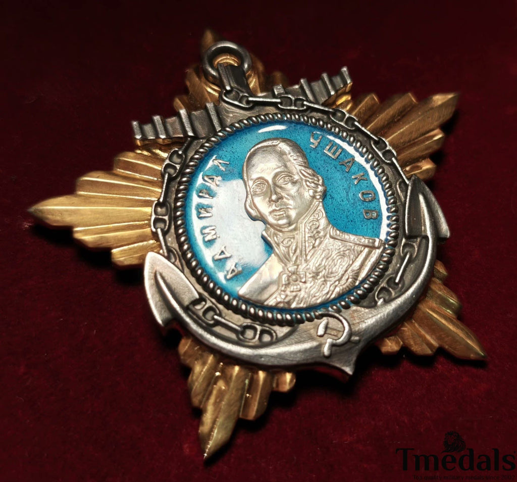 Order of Alexander Nevsky Medal – USSR WWII in 925 Silver + Real Enamel detail view 7