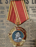 Russia Soviet Union Order of Lenin Medal USSR CCCP 925 Sterling Silver replica