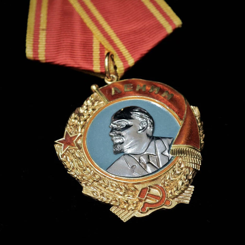 Russia Soviet Union Order of Lenin Medal USSR CCCP 925 Sterling Silver detail view 7