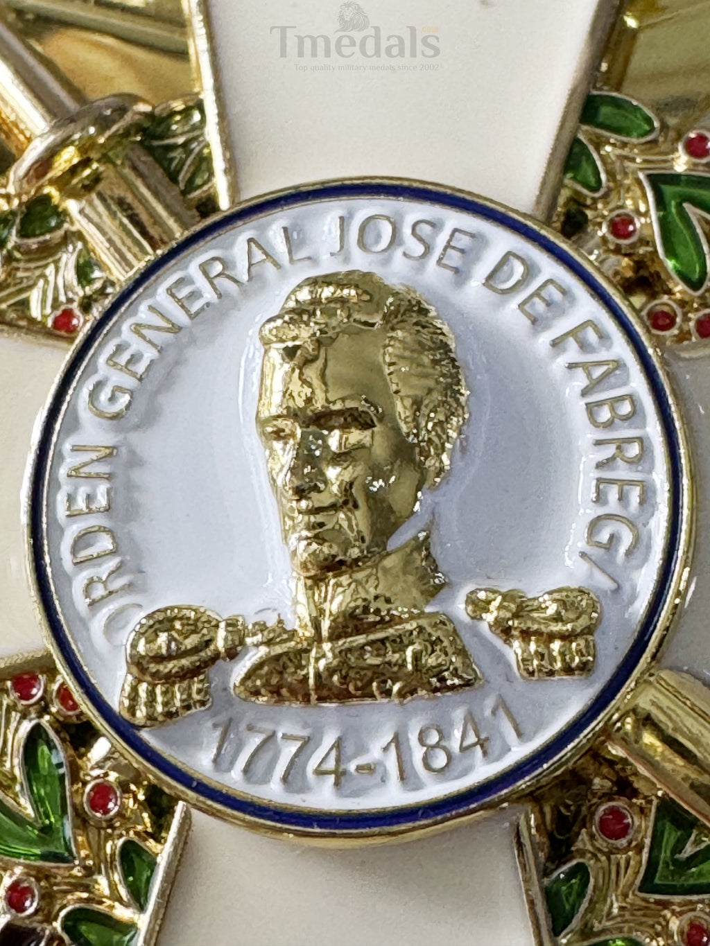 Panama National Order of José de Fábrega – Original Cased Set detail view 6