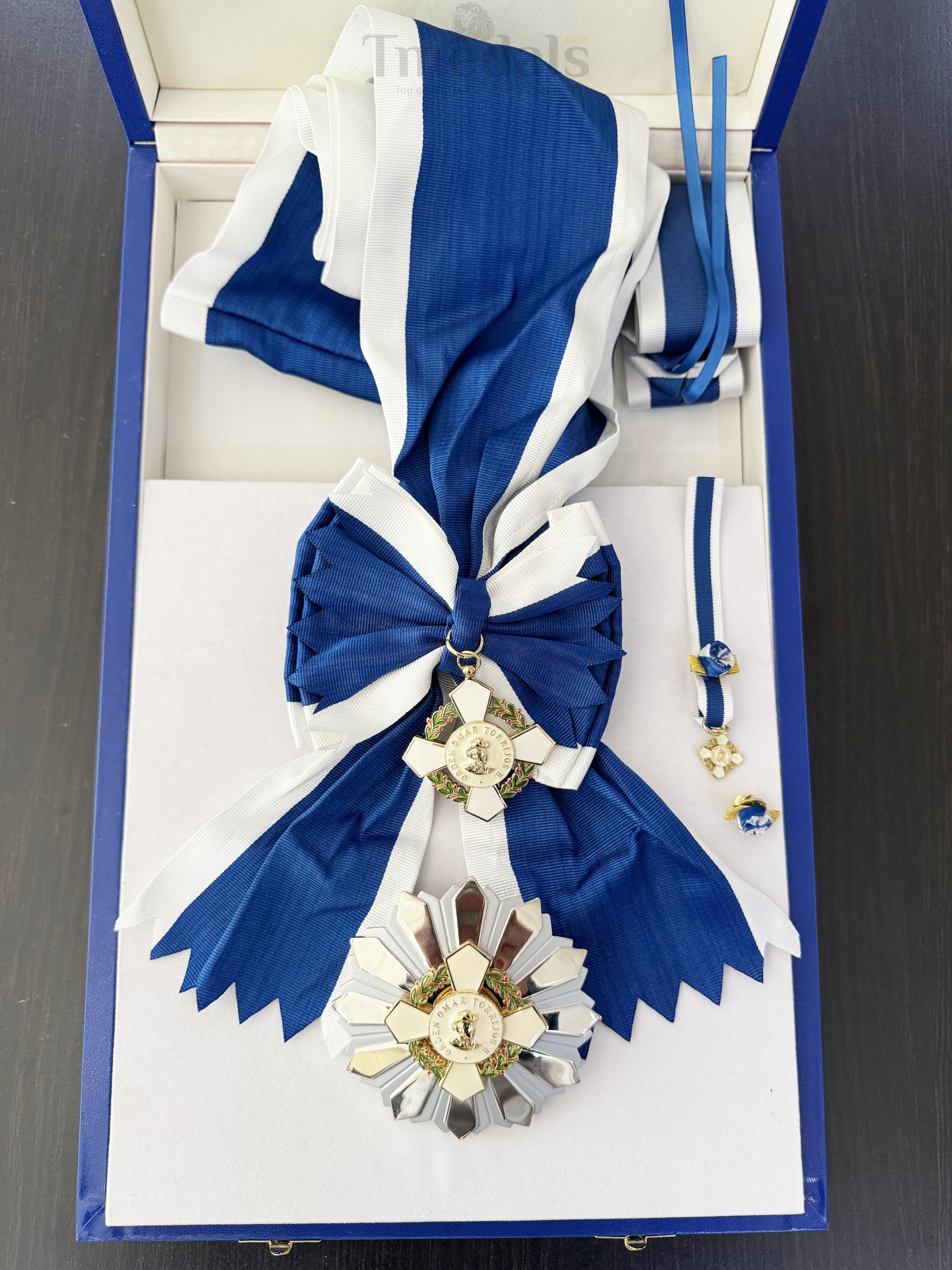 Panama Order of Omar Torrijos – Original Full Set with Box original item