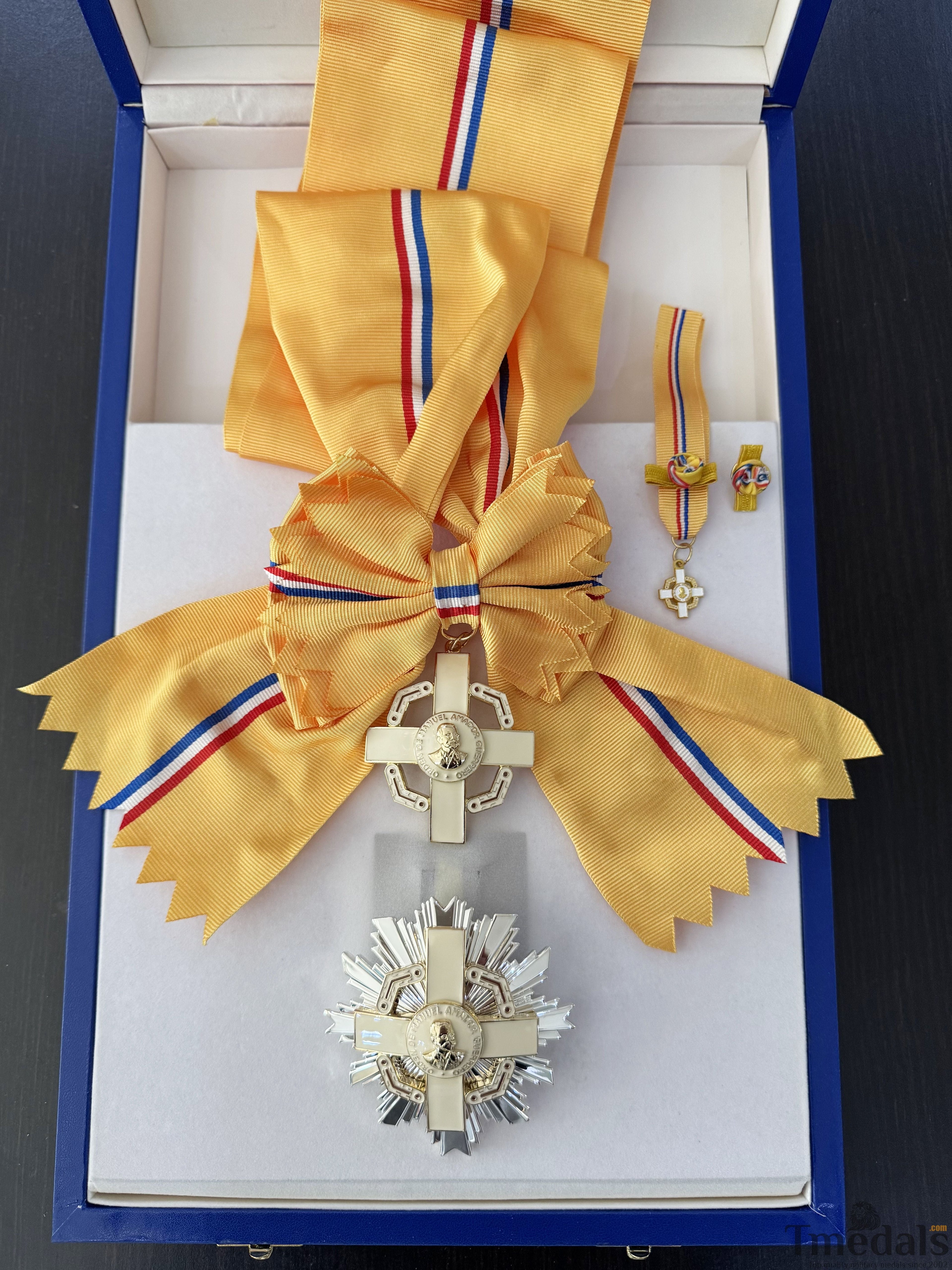 Panama Order of Manuel Amador Guerrero – Original Grand Cross Set original item