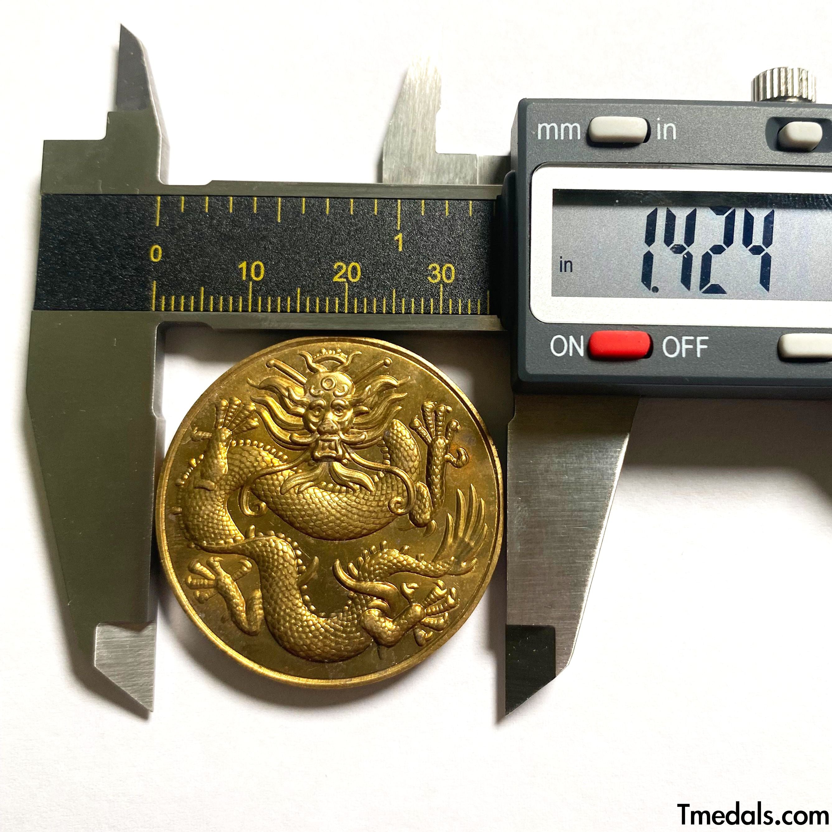 U.S. Military Order of the Dragon Medal UK boxer rebellion Chinese 1900 detail view 5