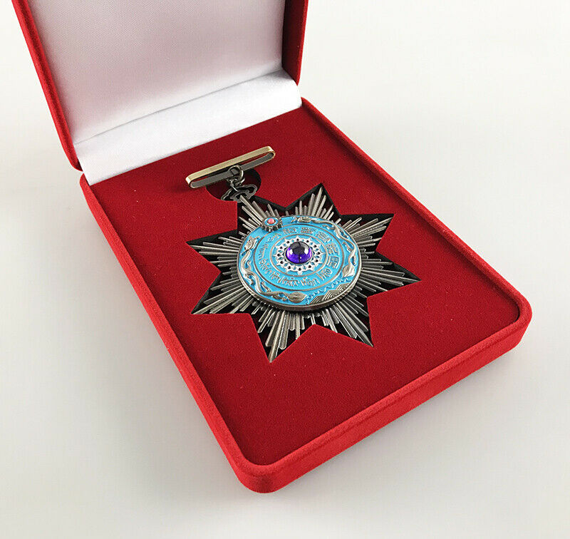 China Medal Badge Chinese Qing Dynasty Order of the Double Dragon detail view 4