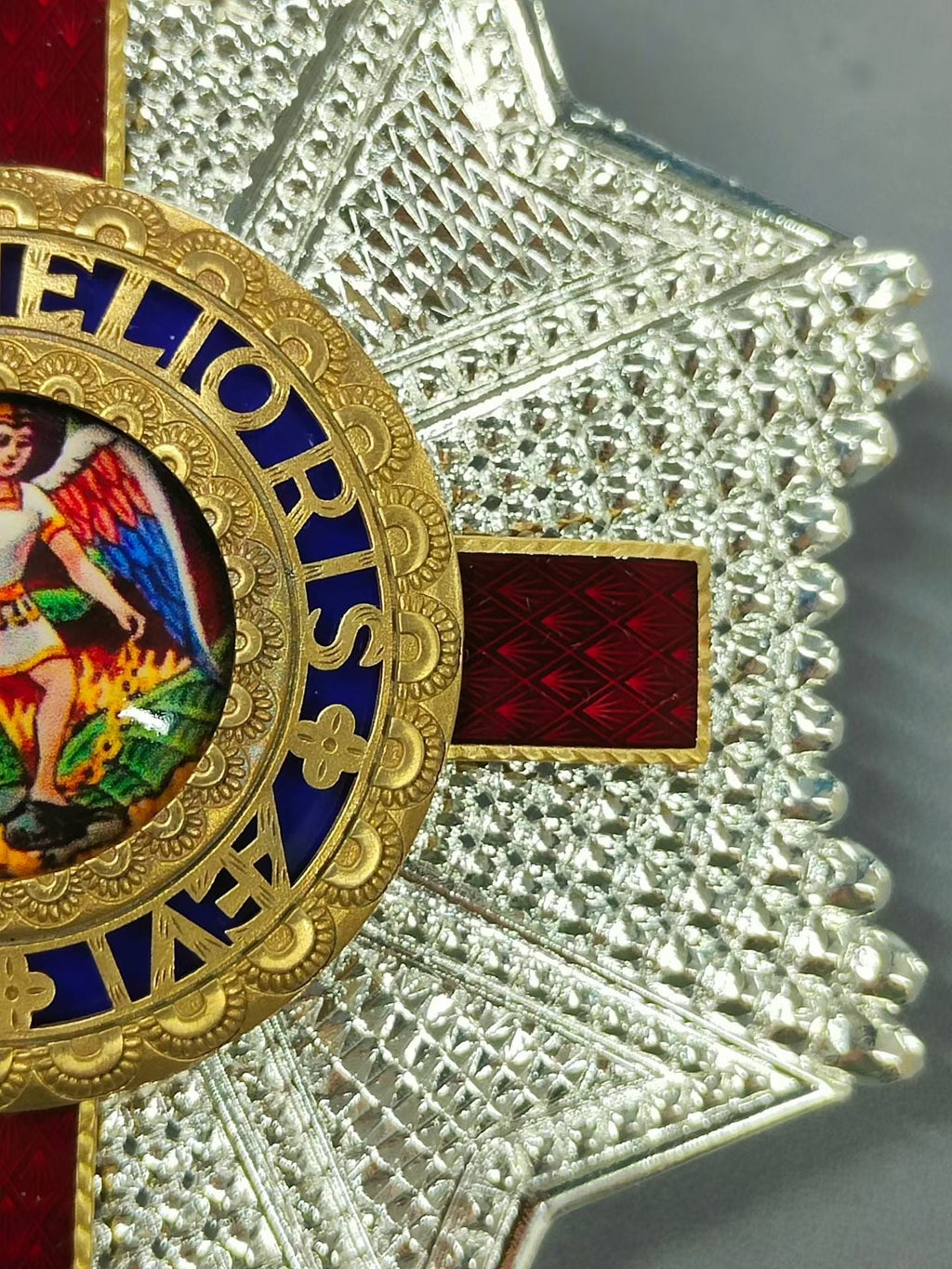 British Order of St. Michael and St. George Star Badge – Premium detail view 14