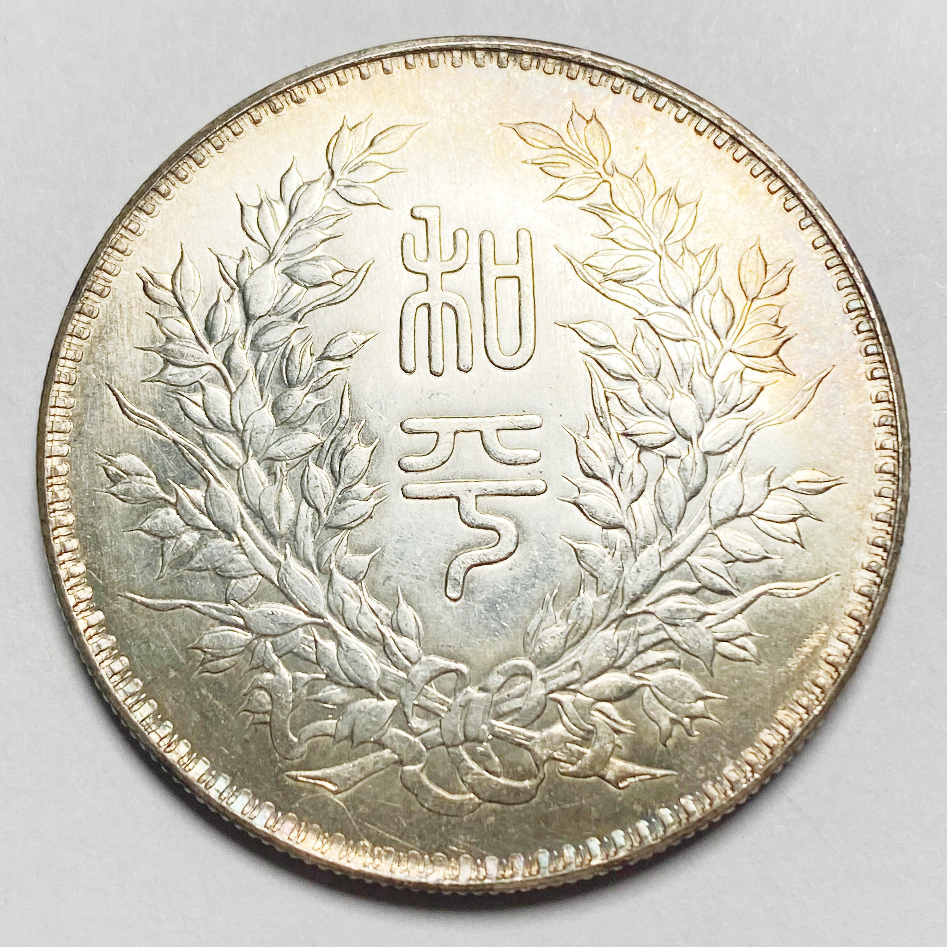 Republic of China – Duan Qirui Commemorative Coin 1924 detail view 2