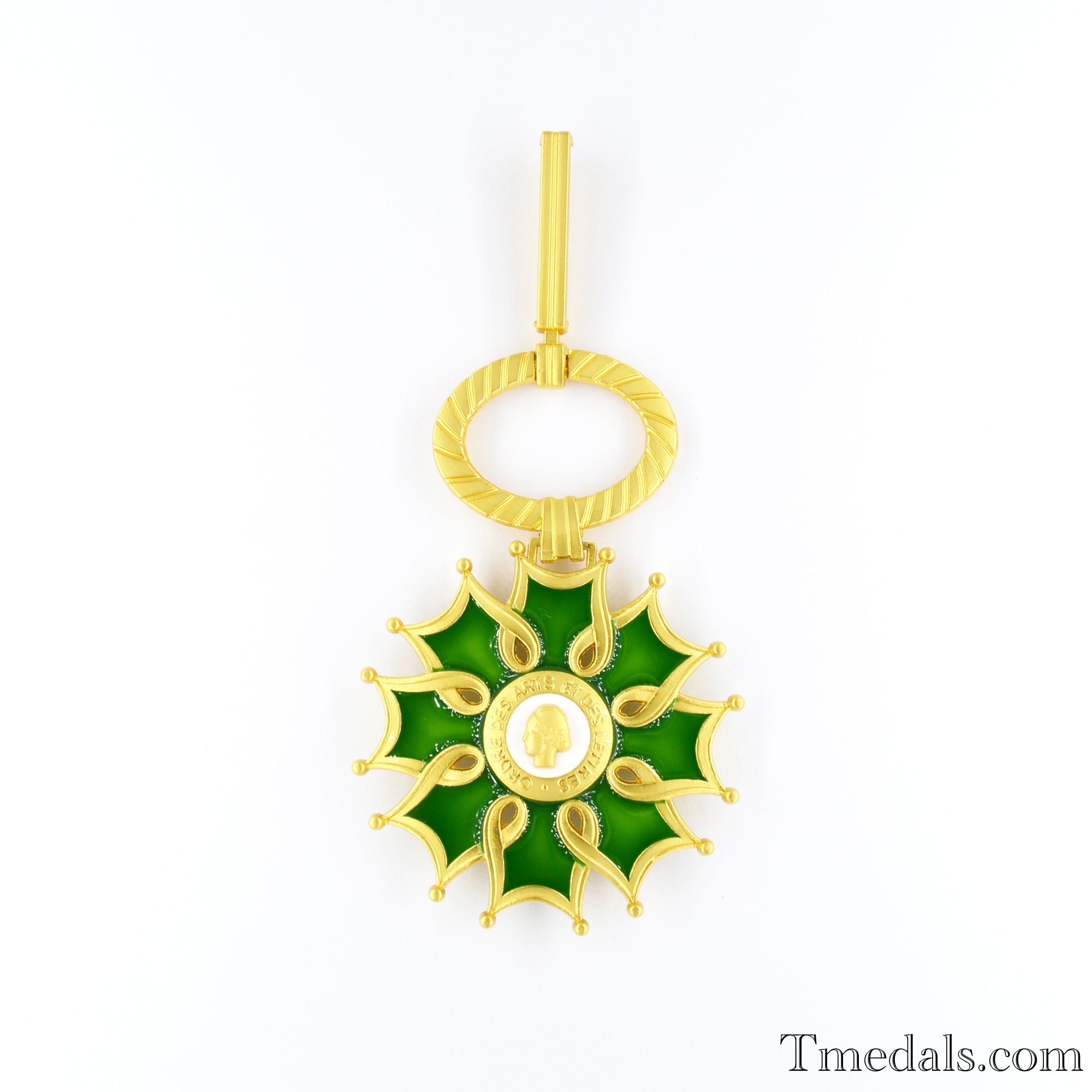 French Order of the Arts and Letters Commander Degree – Full-Size with Case detail view 9
