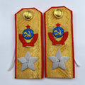 Soviet USSR Marshal of the Soviet Union Shoulder Boards with Button & Tie reproduction