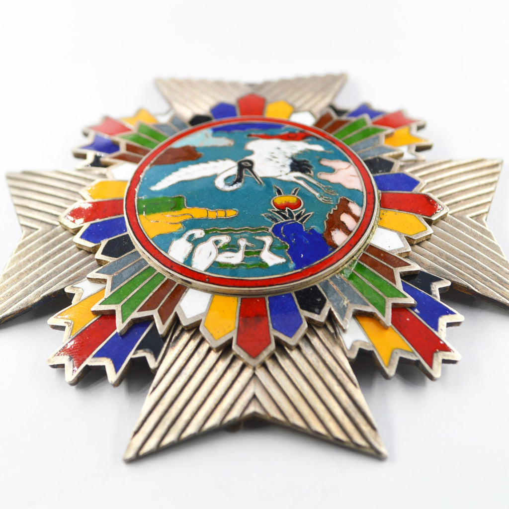 Chinese-REPUBLIC Order of Yunhe 雲鶴勳章 detail view 3