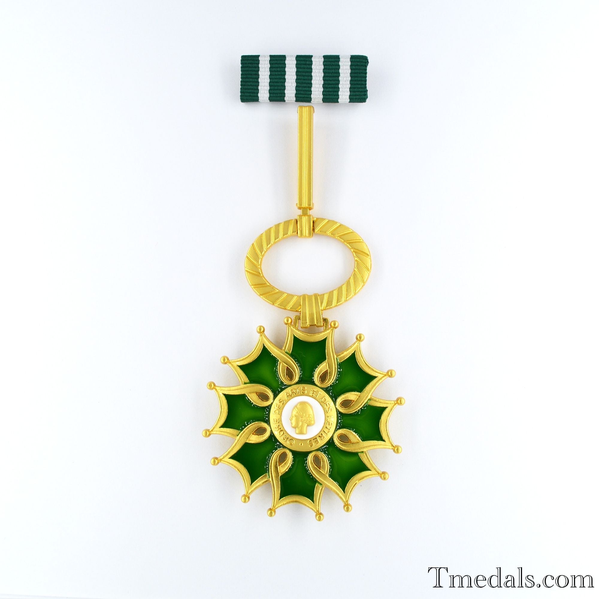 French Order of the Arts and Letters Commander Degree – Full-Size with Case detail view 5