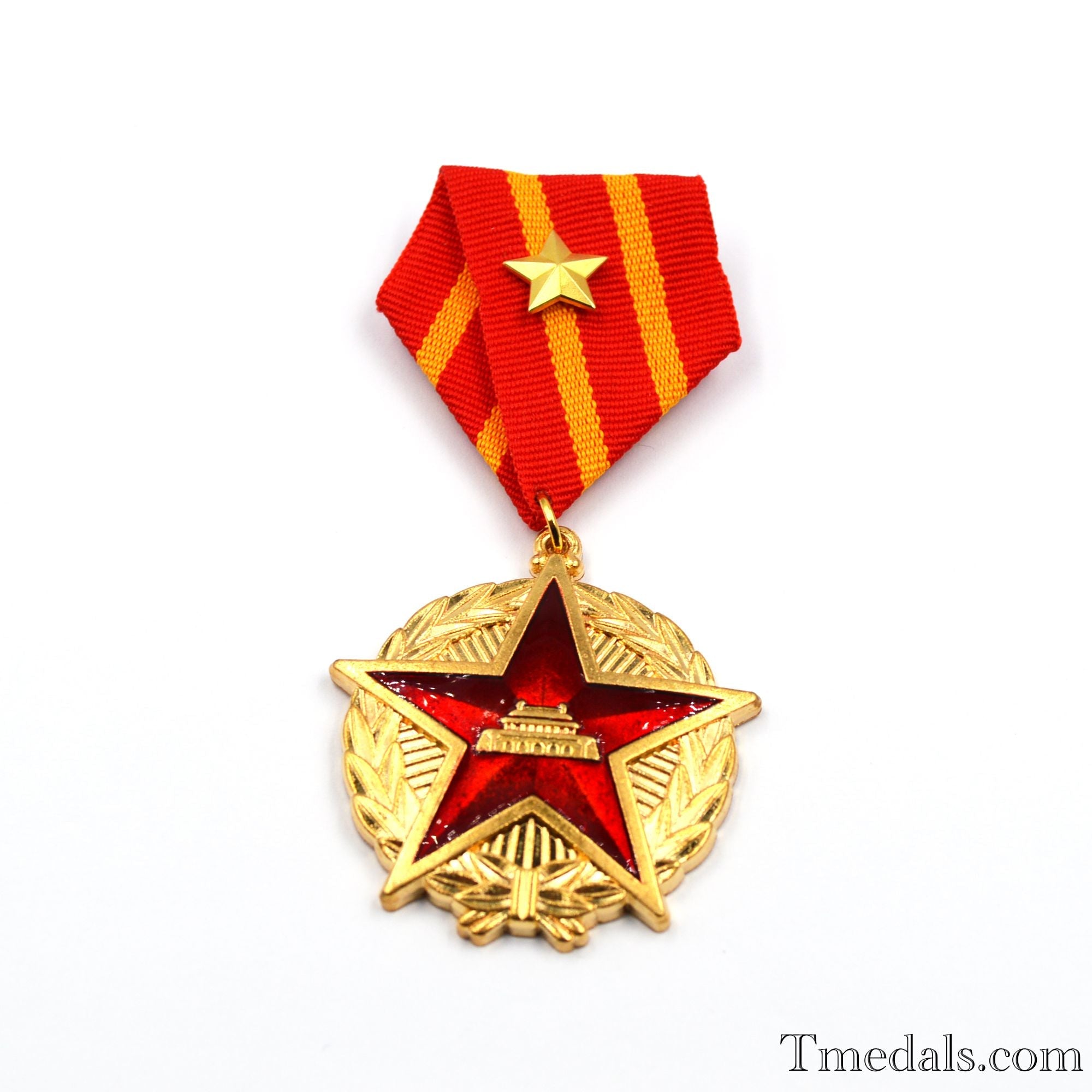Medal of Sino-Soviet/Czech Friendship China CCCP order badge detail view 2