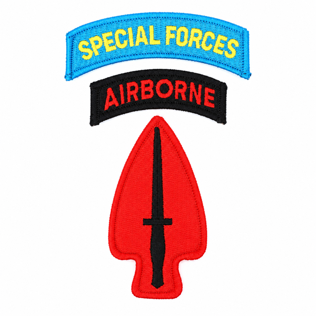 Special Operations Command Special Forces Patch Set replica
