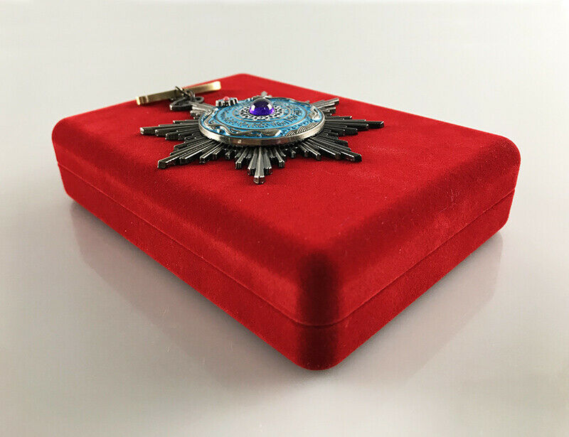 China Medal Badge Chinese Qing Dynasty Order of the Double Dragon detail view 5