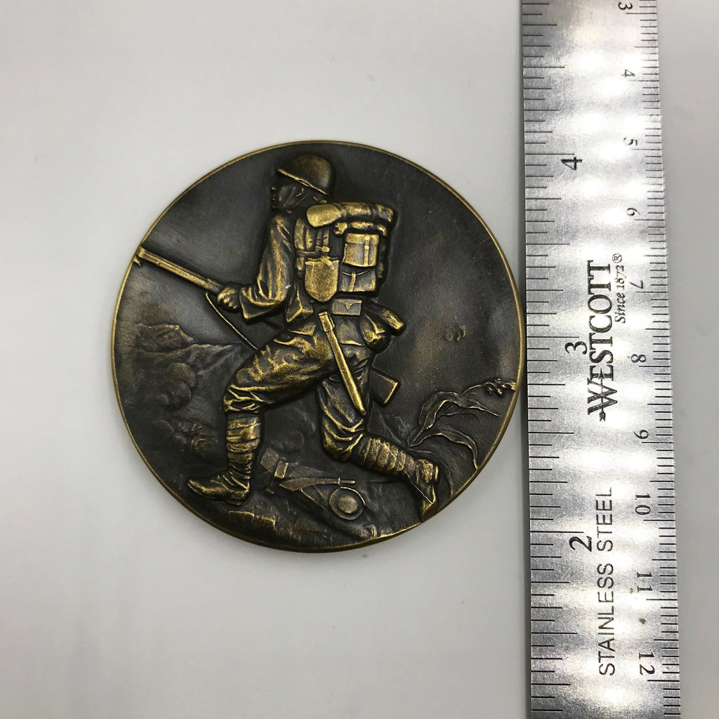WWII Japanese Japan Bronze China Incident Commemorative Medal #2 detail view 3