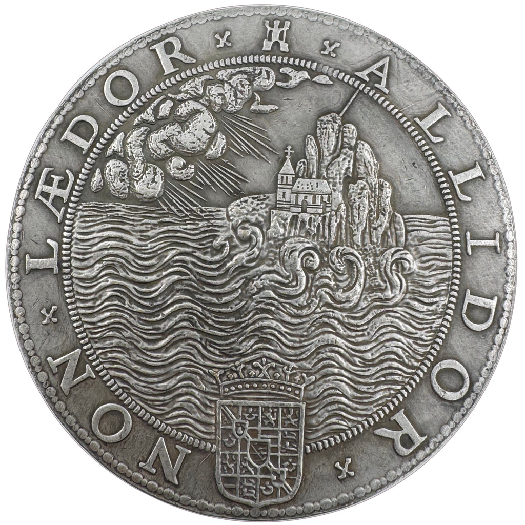Elizabeth I Defeat of the Spanish Armada Medal 1588 UK Medal Coin detail view 2