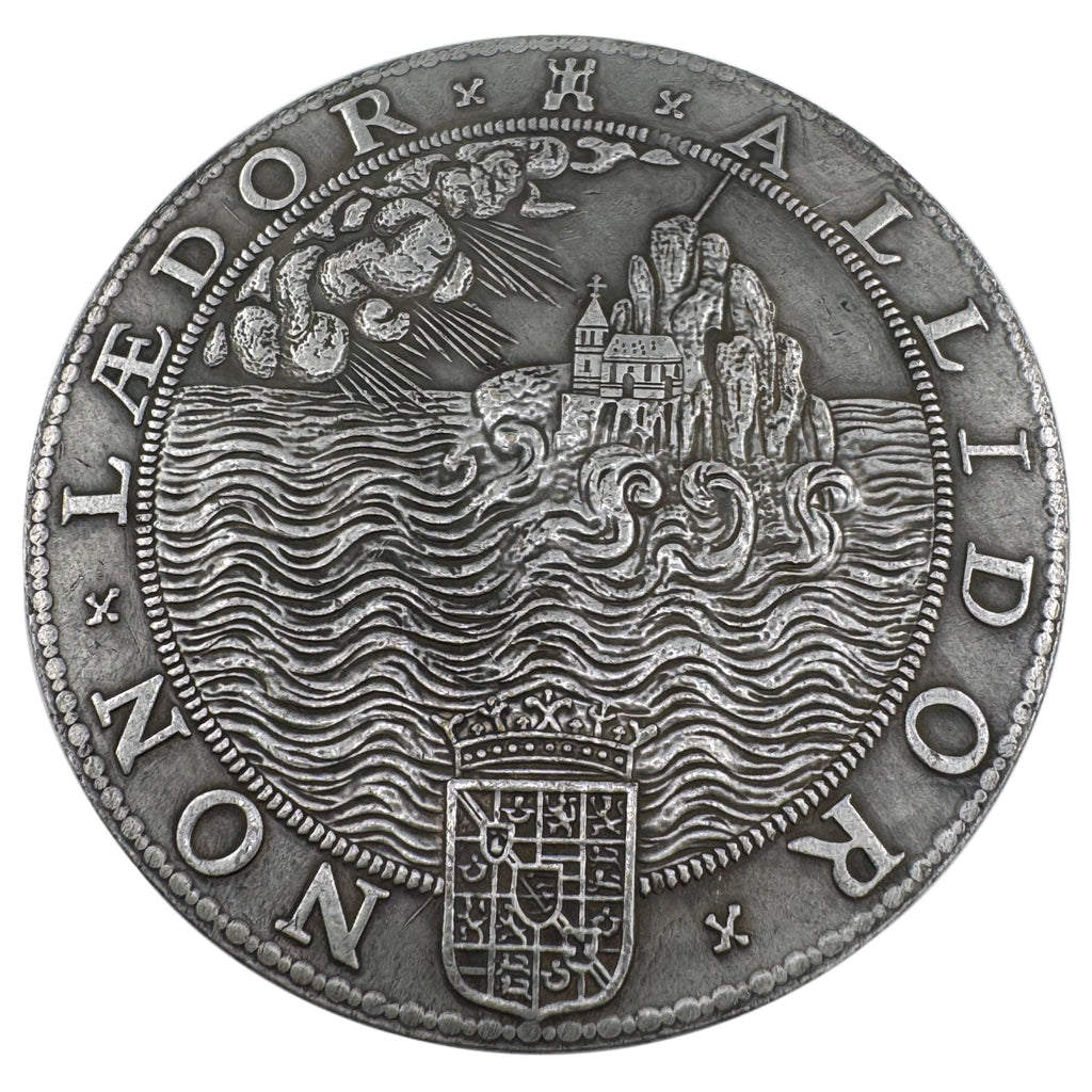 Elizabeth I Defeat of the Spanish Armada Medal 1588 UK Medal Coin detail view 6