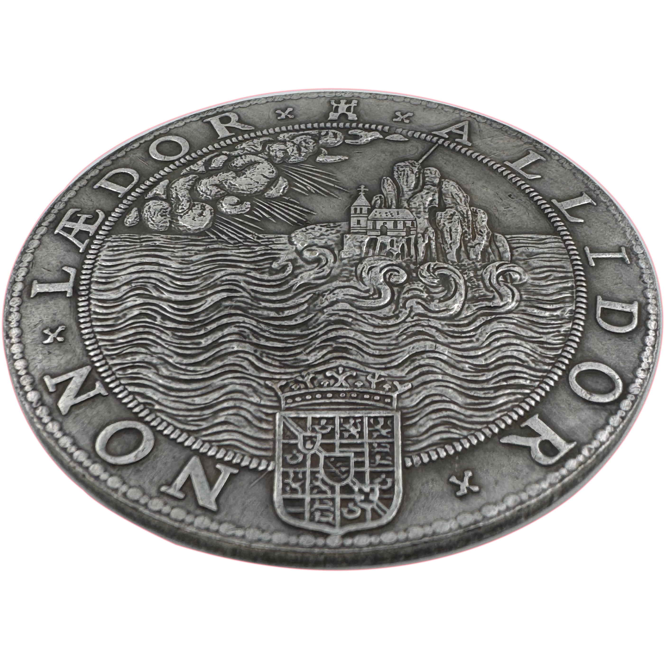Elizabeth I Defeat of the Spanish Armada Medal 1588 UK Medal Coin detail view 7